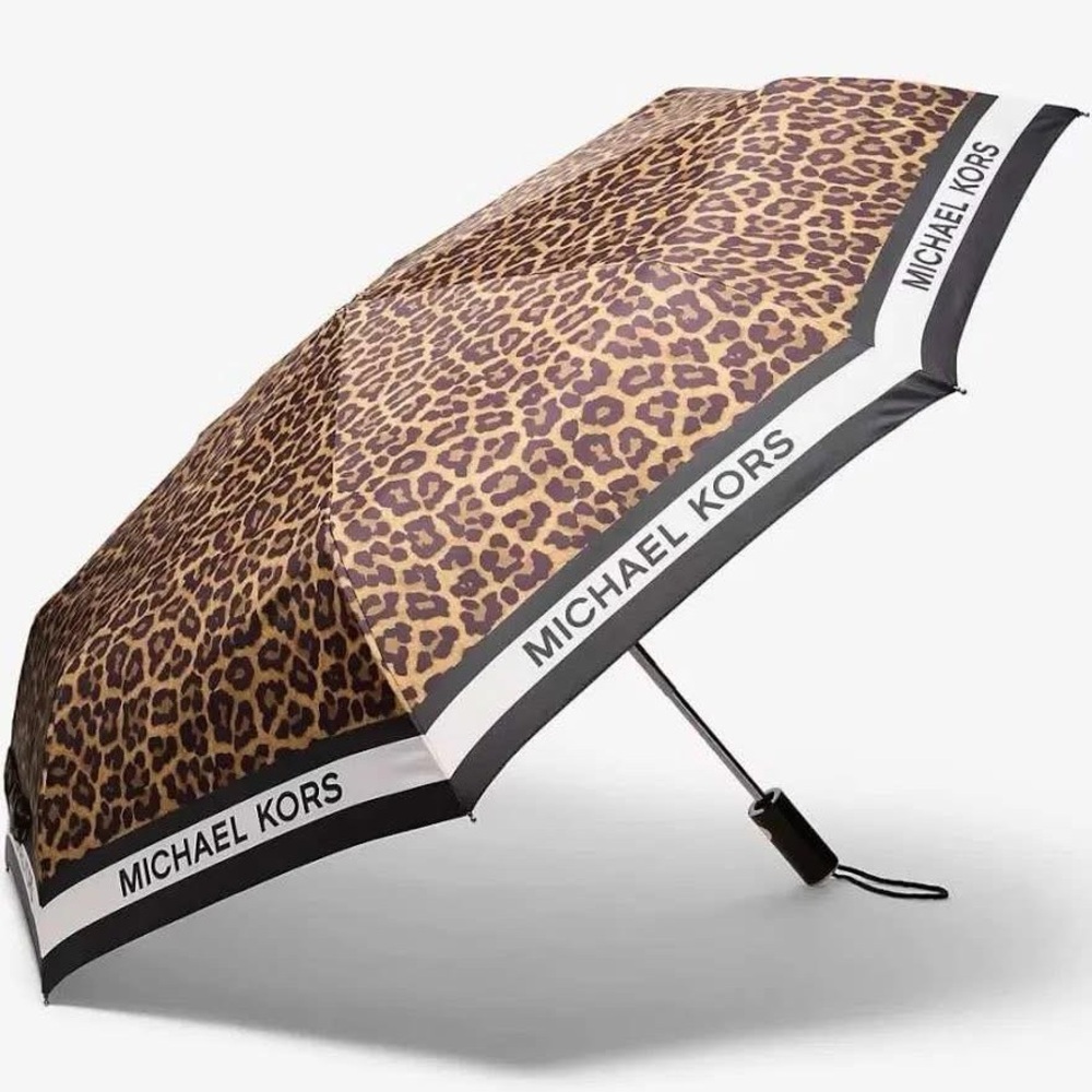 Michael Kors Leopard Umbrella